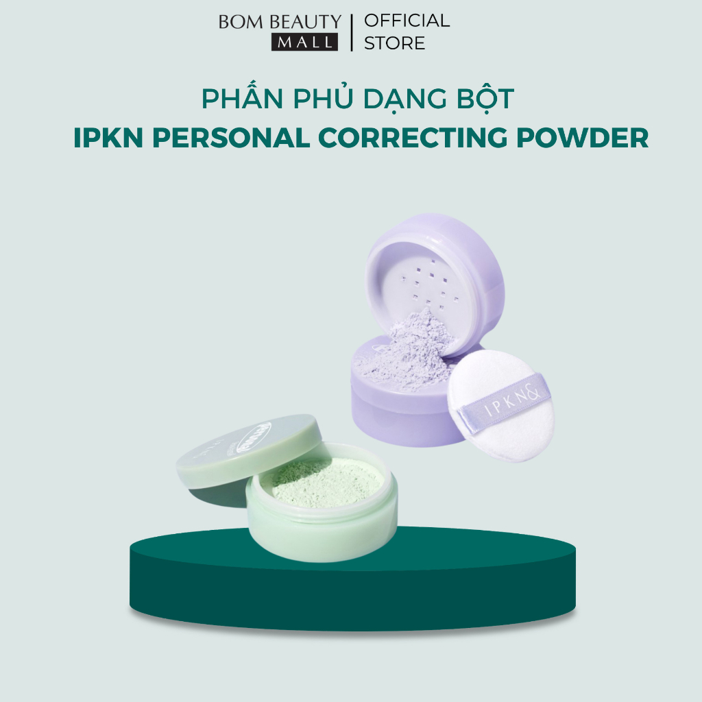 Phấn Phủ Bột Kiềm Dầu IPKN Personal Correcting Powder 2026 | Shopee ...