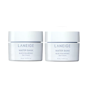 Bộ 2 Kem Dưỡng Ẩm Dạng Gel Water Bank Blue Hyaluronic Gel Cream 10mlx2 (Da Dầu và Da Hỗn Hợp)