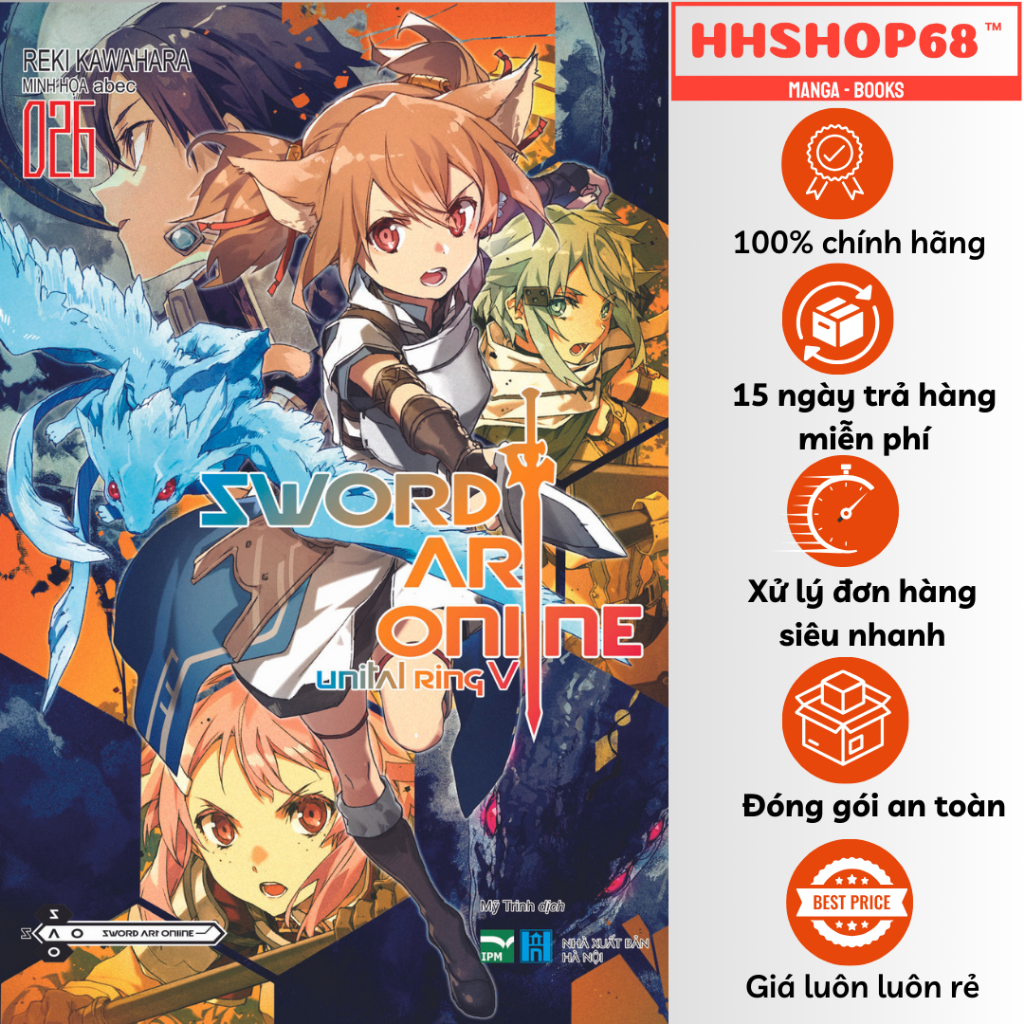 Sách - Sword Art Online tập 26 27 28 29 30 31 32 33 34 35 - IPM Việt Nam | BigBuy360 - bigbuy360.vn