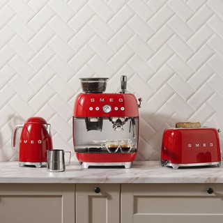 Máy pha cà phê Espresso Smeg EGF03, Máy pha cafe tích hợp xay cà phê cao cấp, nâng tầm trải nghiệm cà phê GermanySnT HCM
