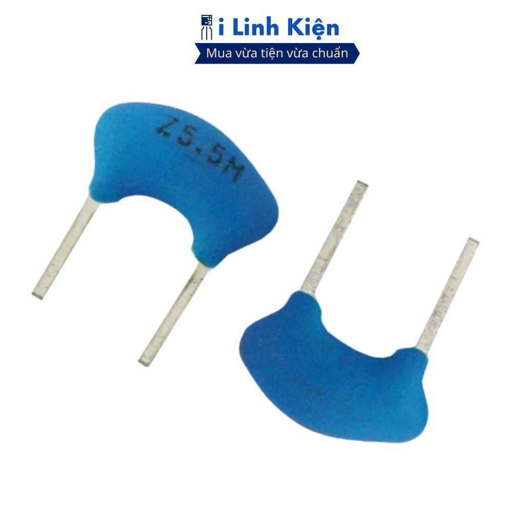 (Combo 5) Thạch anh 4Mhz 5Mhz 6Mhz 8Mhz 10Mhz 12Mhz 16Mhz 2 chân ZTT chính hãng ilinhkien.