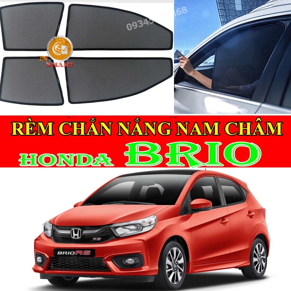 Rèm Che Nắng Honda Brio Nam Châm 2019 2020 2021 2022 2023 2024 Bộ 4 Tấm ...