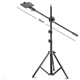 Tay quay 360 độ hỗ trợ quay phim chụp ảnh lắp đèn livestream RABBI