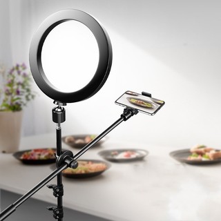 Tay quay 360 độ hỗ trợ quay phim chụp ảnh lắp đèn livestream RABBI