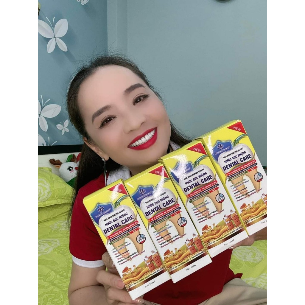 [Chính Hãng] Nước Súc Miệng Dental Care 2024 - Giúp không còn hôi miệng