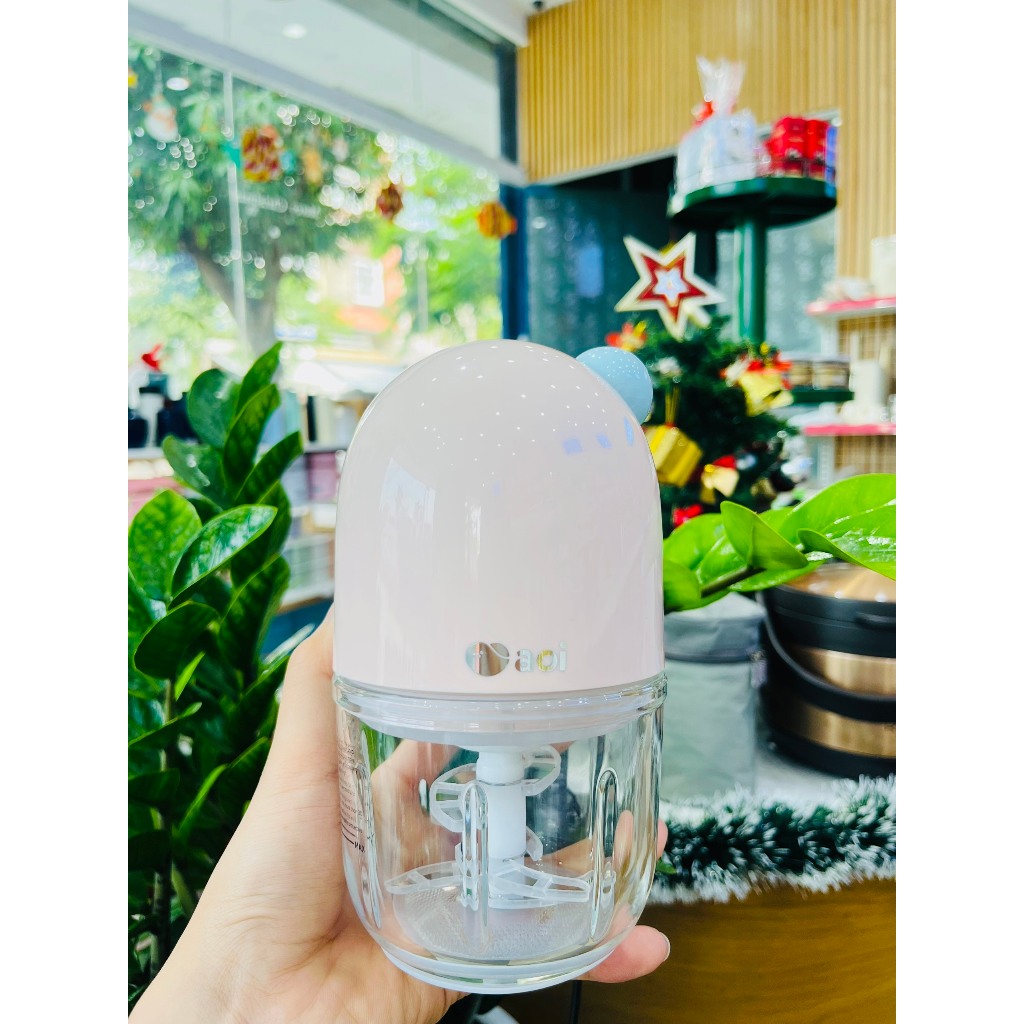 Máy xay đồ ăn dặm Aoi Smart - CHÍNH HÃNG INOCHI dung tích 300ml giúp xay thực phẩm dễ dàng cho bé