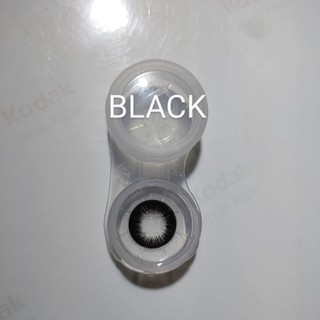 SIHY - Kính áp tròng, Lens [CẬN] Black Basic màu đen giãn tròng, độ cận 0 độ đến 8 độ