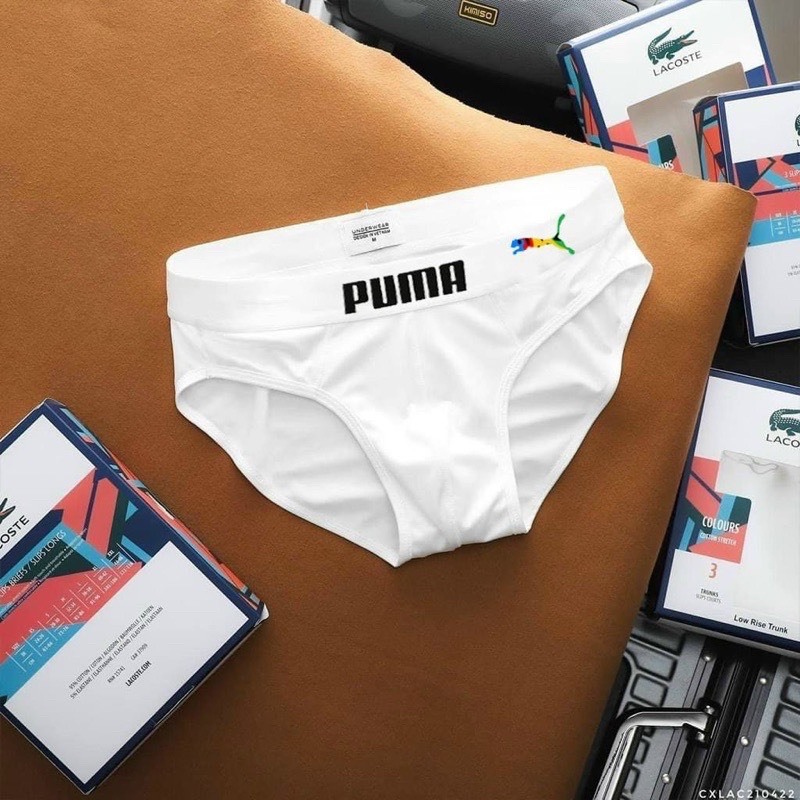 Quần Lót Nam [ COMBO 5C] PU chéo tam giác nhiều màu đẹp set 5 màu