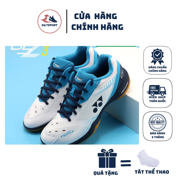 Giày Cầu Lông Yonex SHB 65Z3 mầu trắng xanh | Shopee Việt Nam