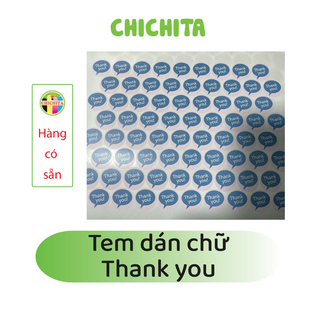 (Có sẵn) Set tem dán chữ 
