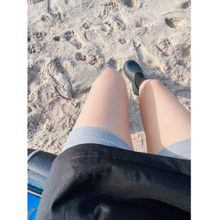 Quần shorts biker thun gân Free & Easy trẻ trung