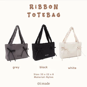 RIBBON TOTE BAG - Túi tote nơ