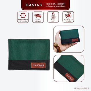 MODERN FABRIC HAVIAS ví vải ngang phối nhiều màu vải Oxford 100% nhập khẩu