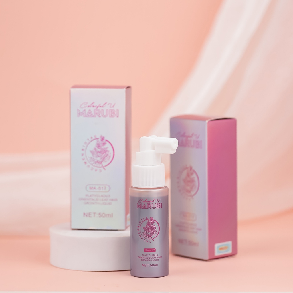 Bình xịt thảo dược kích thích mọc tóc Marubi colourful 50ml