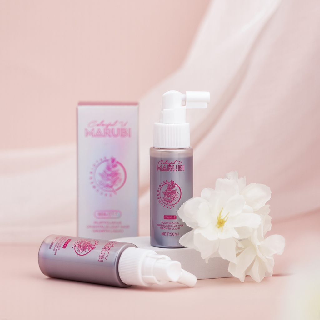 Bình xịt thảo dược kích thích mọc tóc Marubi colourful 50ml