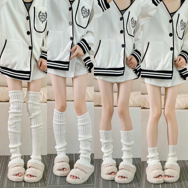Vớ Tất Ống Chân nữ cao cổ đủ kích cỡ phong cách thời trang dễ thương và xinh xắn