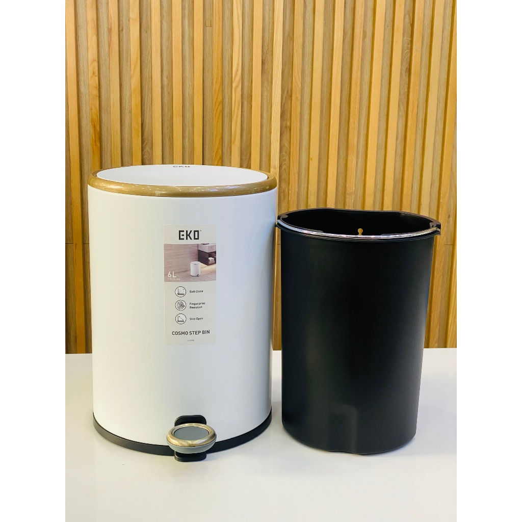 [HÀNG NHẬP KHẨU] Thùng rác inox Hiro Cosmo nhiều dung tích 6L, 9L, 12L - CHÍNH HÃNG INOCHI