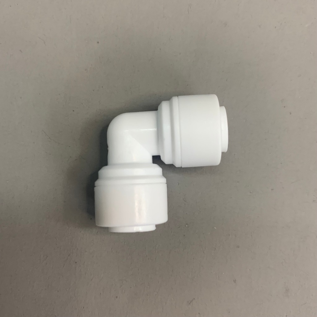 Cút Góc Và Cút T Cắm Nhanh Phi 6 Dành Cho Máy Lọc Nước Không Cần Quấn Băng Tan Và Hạn Chế Rò Nước