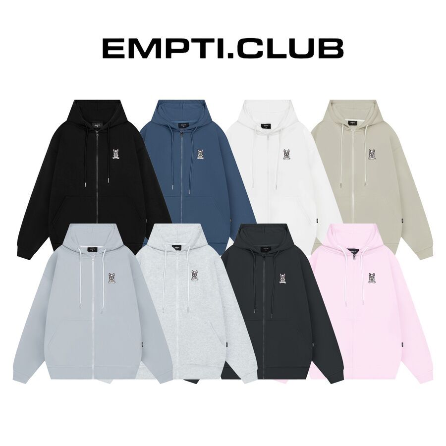 Áo Hoodie Zip EMPTI 2 TÚI TRONG MILK TEA PUPPY (2 Túi Trong) – Áo Khoác ...