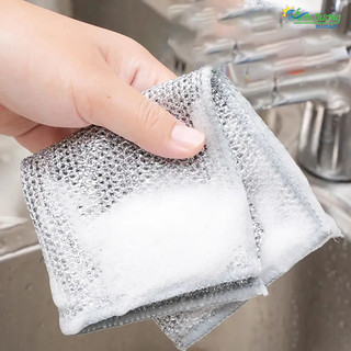 Combo 3 miếng cọ kim loại rửa chén bát