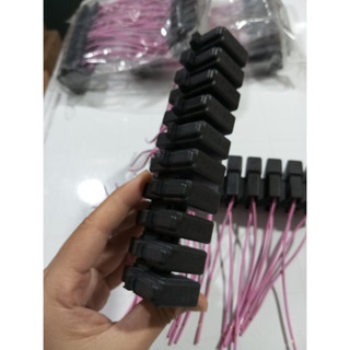Combo 10 Chân cắm cầu chì thẳng có nắp đậy.