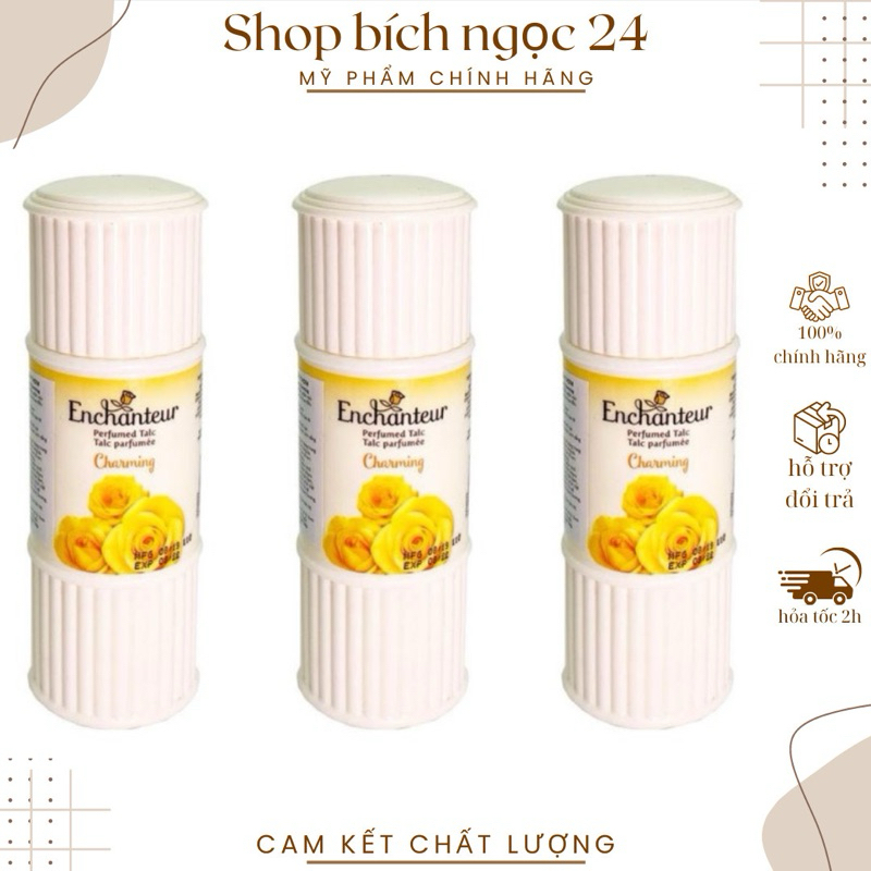 Phấn Thơm Enchanteur Charming 50g Hương Nước Hoa
