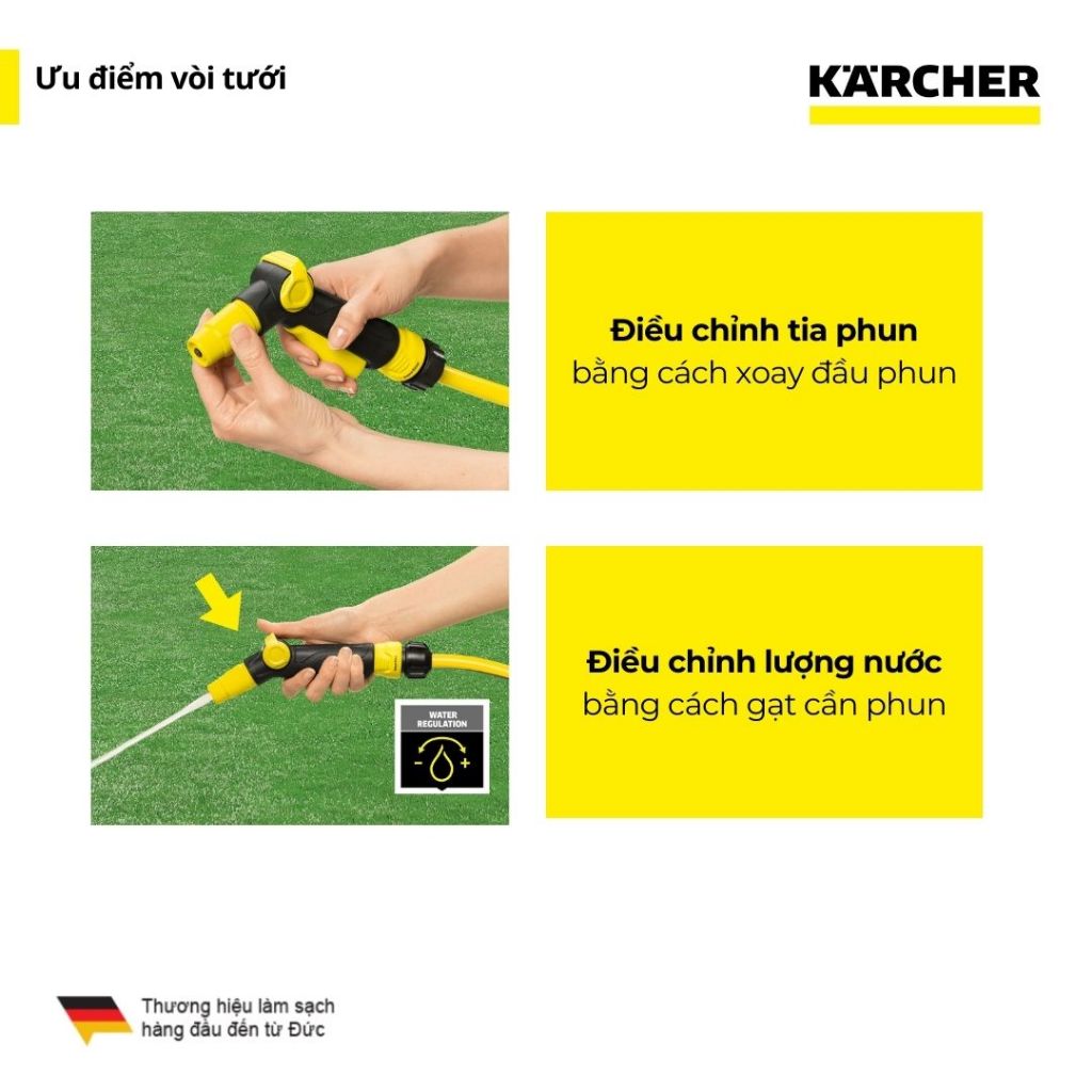 Ảnh Bộ vòi phun tưới cây Karcher 4