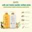 Dầu Gội Thảo Dược Hữu Cơ Gừng Dừa Cỏ Cây Hoa Lá - Giảm Rụng Tóc Giúp Tóc Mềm Mượt - 650g Baroorganic