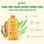 Dầu Gội Thảo Dược Hữu Cơ Gừng Dừa Cỏ Cây Hoa Lá - Giảm Rụng Tóc Giúp Tóc Mềm Mượt - 650g Baroorganic
