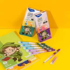 Combo 10/20 Bút lông kim Tahi nhân vật Akooland Thiên Long FL-04/AK - Nét viết 0.3mm mảnh nhỏ Mực đều liên tục