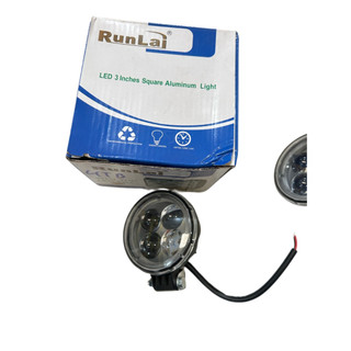 Đèn led Runlai 4 bóng trắng bi điện chung 12v 24v.( 1  cái )
