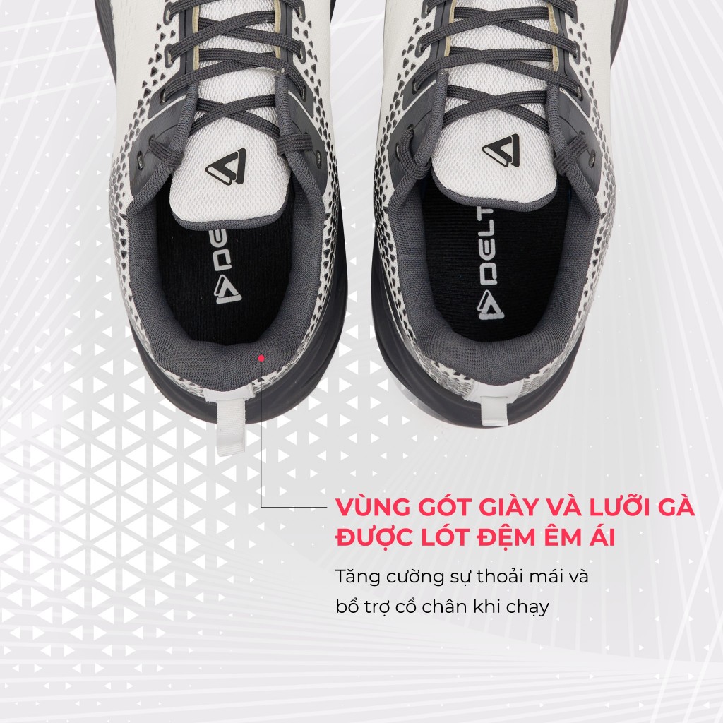Ảnh DELTA Giày Chạy Bộ Running Light X Shock-Abs 3.0 Tối Ưu Cho chạy Địa Hình Và Tập Luyện Nhẹ RN003U1 2