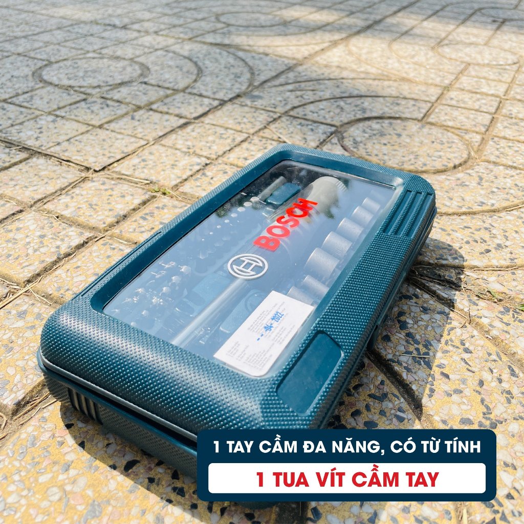 Bộ vặn vít đa năng Bosch 46 chi tiết 2607017399