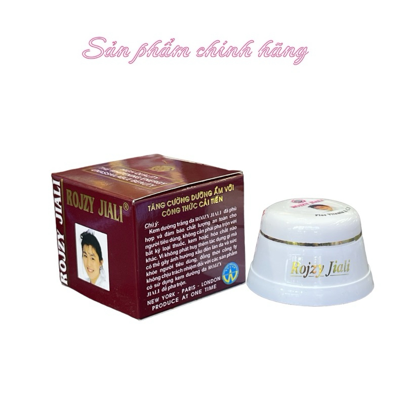 Bán Combo 2 Hộp Kem Trắng Da Rojzy Jiali Hộp 15g Chính Hãng