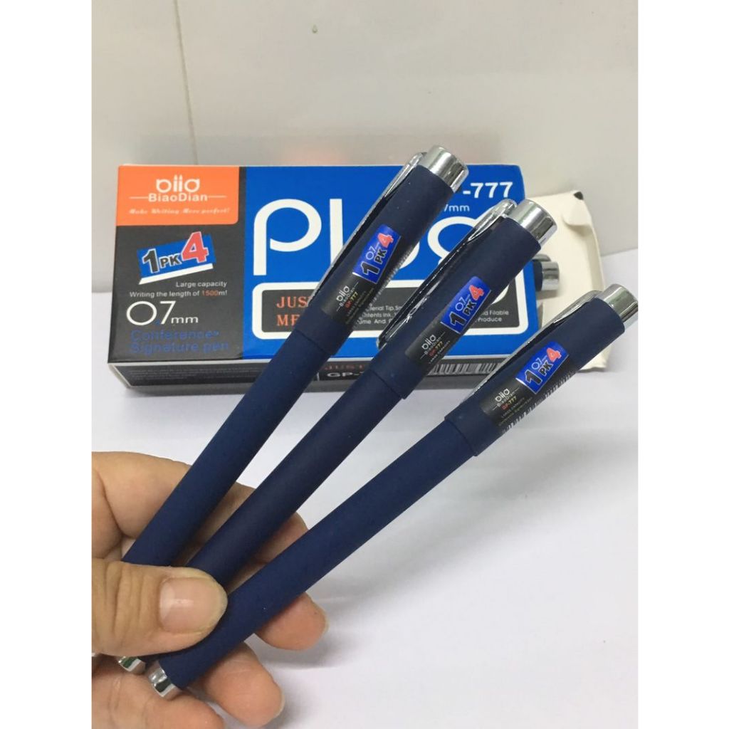 (Hộp 12 Cây) Bút Bi Nước GP-777 Nét 0.7mm Đẹp ĐẸP
