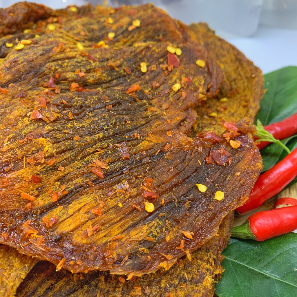 Khô Bò Miếng Tây Nguyên Thượng Hạng 500Gr Loại Đặc Biệt VNFoods