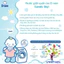 Nước Giặt Quần Áo Em Bé Dnee Nước Giặt Sơ Sinh Thơm Nhẹ Dịu An Toàn Cho Bé 3L - Bibomart