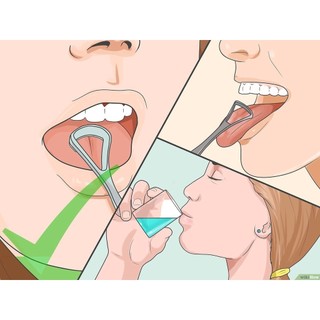 Set 5 Dụng Cụ Vệ Sinh Lưỡi Cạo Nạo Lưỡi Inox Cho Người Lớn, Cây Nạo Lưỡi Inox Không Gỉ Cao Cấp 88456