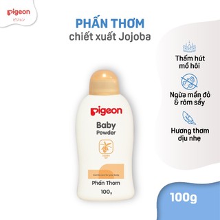 Phấn thơm em bé Pigeon dịu nhẹ lành tính cho trẻ sơ sinh chính hãng 100g/200g/450g