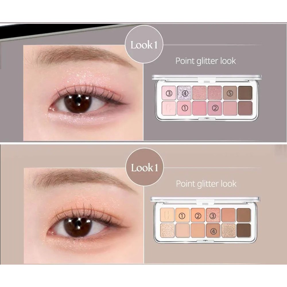 Ảnh Bảng Màu Mắt 12ô Clio Pro Eye Palette Air 7g 4