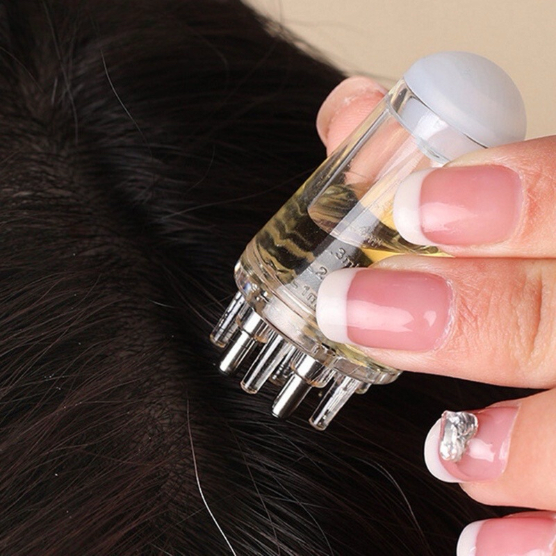 Đầu lăn bi tra tinh chất da đầu nhỏ gọn (nhựa trong) 6ml