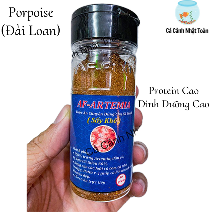 AF ARTEMIA SẤY KHÔ THỨC ĂN CAO CẤP CHO CÁ CẢNH 50G PROPOISE TAIWAN