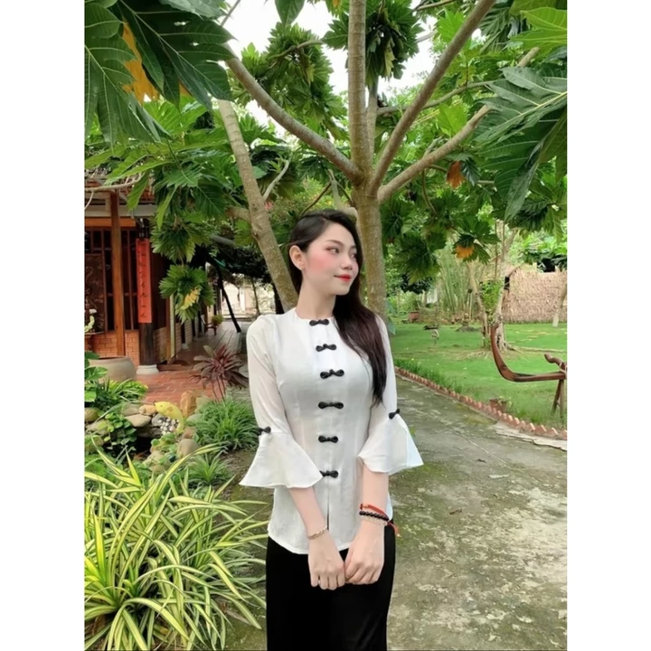 Áo bà ba set bộ bà ba nữ 159k tay loe bán lẻ giá sỉ có bán lẻ áo size lớn bigsize