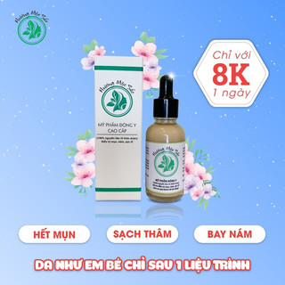 [Chính Hãng] Tinh chất tái tạo da cao cấp Hương Mộc Sắc mờ thâm nám sạch mụn cho nam nữ 30ml