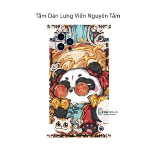 Tấm dán Skin Mặt Sau Mèo Thần Tài MS032 FULL VIỀN 15promax , 14promax , 13promax , 12promax , 11promax - FukiShop