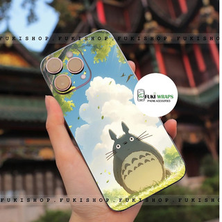 Tấm dán Skin Mặt Sau Totoro MS01 FULL VIỀN 15promax , 14promax , 13promax , 12promax , 11promax - FukiShop