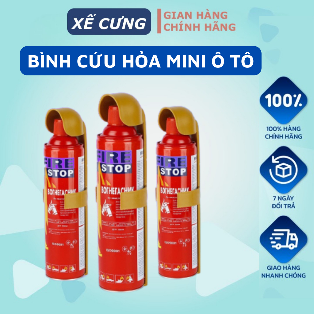 Bình chữa cháy cứu hỏa mini trên ô tô dung tích nhỏ gọn | Shopee Việt Nam