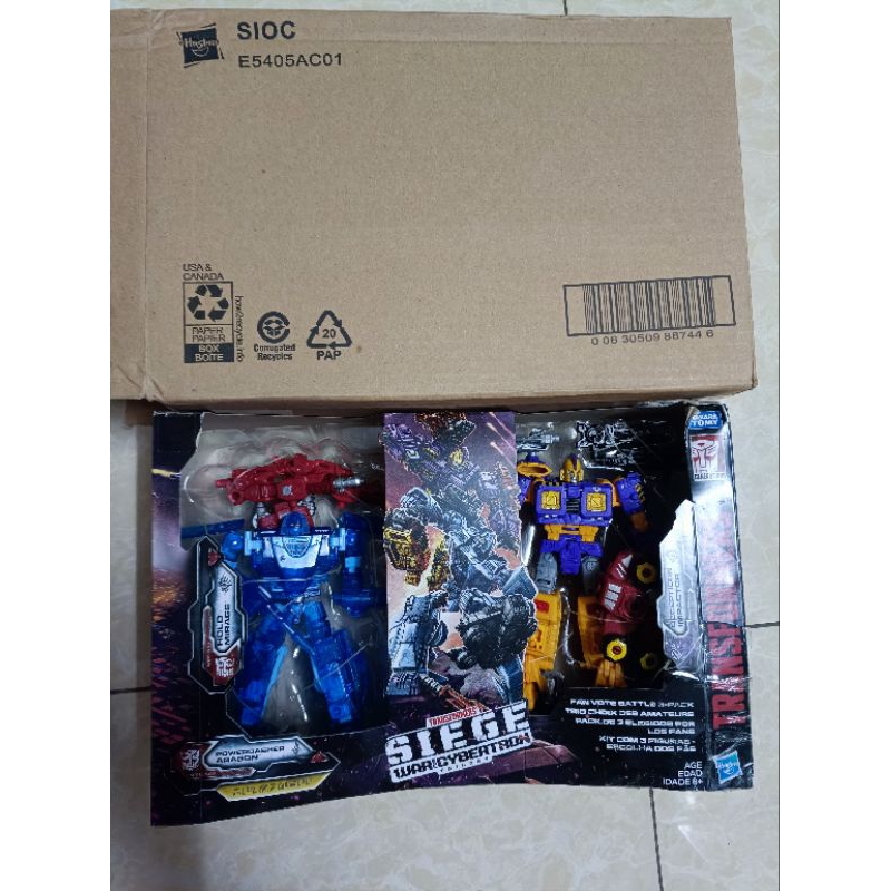 Mô hình Transformers siege fan vote 3 pack Shopee Việt Nam