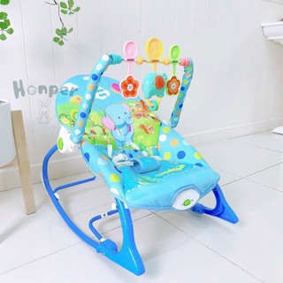 Ghế Rung Rocker Cao Cấp Cho Bé Đa Chế Độ, Ghế Bập Bênh Nằm Chơi Chính Hãng