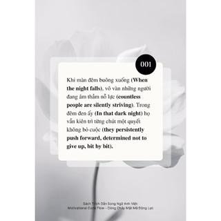 Combo 2 Sách Trích Dẫn Song Ngữ Anh - Việt: Motivational Code Flow - Dòng Chảy Mật Mã Động Lực - Smart English Official